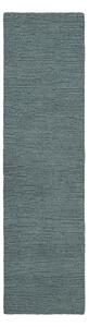 Prašno moder ročno tkan volnen tekač 80x230 cm Harris Boucle – Flair Rugs