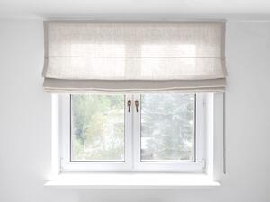 Rimska zavesa šir. 100 cm Heavy Linen 10 barv