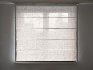 Rimska zavesa šir. 200 cm Heavy Linen 10 barv