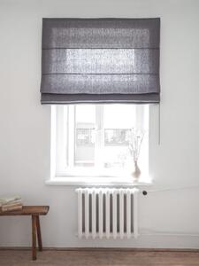 Rimska zavesa šir. 120 cm Heavy Linen 10 barv