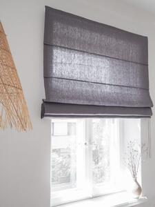 Rimska zavesa šir. 120 cm Heavy Linen 10 barv