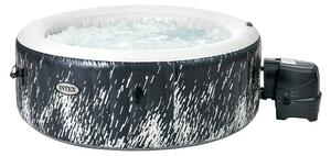 Intex Pure Spa Masažni bazen Glow Deluxe (196 x 71 cm, Črna, Bela)