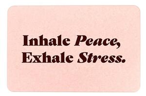 Artsy Doormats Kopalniška preproga Artsy Doormats Inhale Peace Exhale 39 x 60 cm