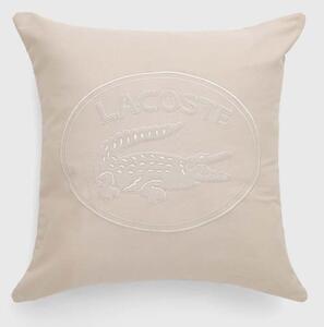 Lacoste Okrasna prevleka za vzglavnik Lacoste L Lacoste Beige 45 x 45 cm