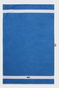 Lacoste Srednje velika bombažna brisača Lacoste L Casual Aérien 90 x 150 cm