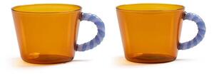 &k amsterdam Komplet kozarcev &k amsterdam Duet Amber 300 ml 2-pack