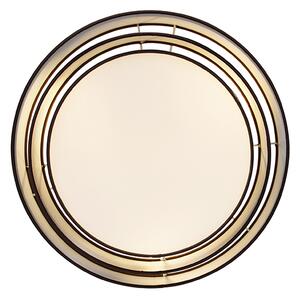Sodobna stropna svetilka rjava 45 cm 3-luč - Drum Trio