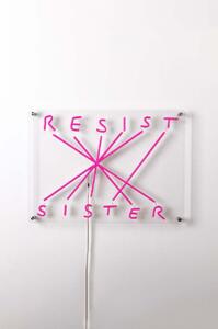 Seletti Led stenska dekoracija Seletti Resist Sister