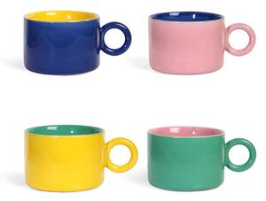 &k amsterdam Komplet skodelic &k amsterdam Mug Chiquito 200 ml 4-pack