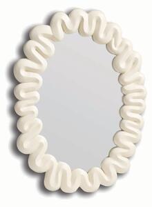 &k amsterdam Stensko ogledalo &k amsterdam Mirror Dribble White
