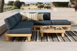 LOUNGE GARNITURA tkanina aluminij