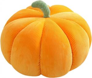 Okrasna blazina v obliki buče PUMPKIN 18 cm, oranžna