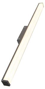 Sodobna stenska svetilka za kopalnico črna 92 cm IP44 - Cascada