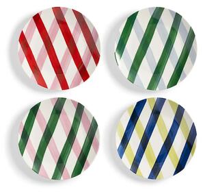 &k amsterdam Komplet krožnikov &k amsterdam bliss m 4-pack
