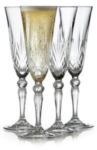Lyngby Glas Komplet kozarcev za šampanjec Lyngby Glas Melodia 160 ml 4-pack