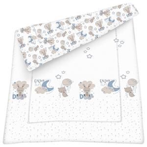 OTROŠKA ODEJICA TIMMY BLUE 100/145 cm potiskano