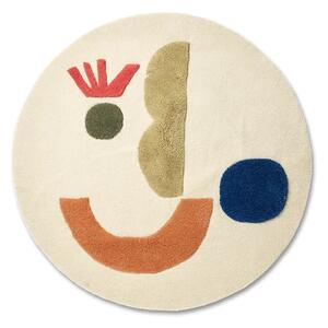 Ferm Living Volnena preproga ferm LIVING Panto O120 cm
