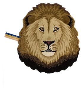 Doing Goods Volnena preproga Doing Goods Ari Lion Head 113 x 95 cm
