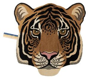 Doing Goods Volnena preproga Doing Goods Rajah Tiger Head
