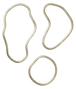 Ferm Living Podstavek za vroče jedi ferm LIVING Pond Trivets 3-pack