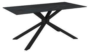 Bessagi Home Jedilna Miza Livan, Temno Siva, 180x90