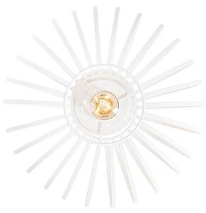 Dizajnerska stropna svetilka bela 30 cm - Johanna
