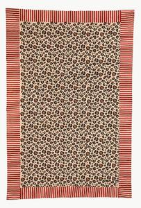 Doing Goods Bombažno posteljno pregrinjalo Doing Goods Leopard Single 220 x 140 cm