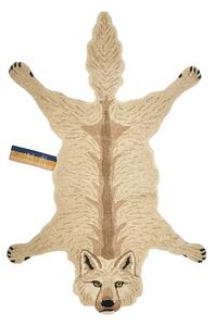 Doing Goods Volnena preproga Doing Goods Woozy Wolf Rug Large