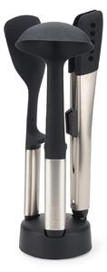 Joseph Joseph Komplet kuhinjskih pripomočkov s stojalom Joseph Joseph Elevate Fusion Steel 4-pack