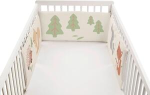 OBLOGA ZA POSTELJICO Pretty Forest 32/40/20 cm tkano večbarvno, rjavosiva