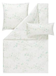 POSTELJNINA Atelier 140/200 cm mako saten zelena