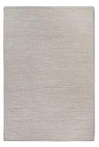 Bež ročno tkana preproga iz mešanice volne 80x150 cm Pradesh Linen White – Elle Decoration