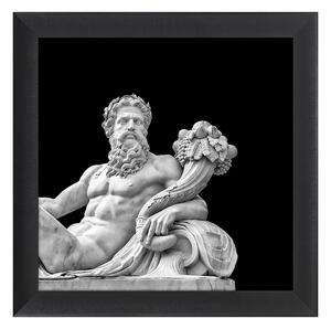 Uokvirjena stenska dekoracija home & lifestyle ZEUS 70 x 70 cm