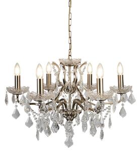 KRISTALNA VISEČA SVETILKA Paris 70/43 cm 60 W