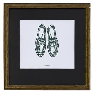 House Doctor Uokvirjena stenska dekoracija House Doctor HDShoe 40 x 40 cm