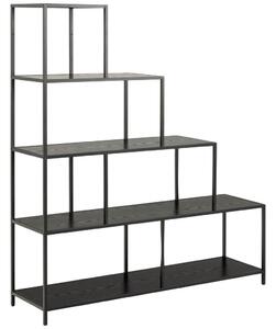 SOBNA PREGRADA 135/150/35 cm črna