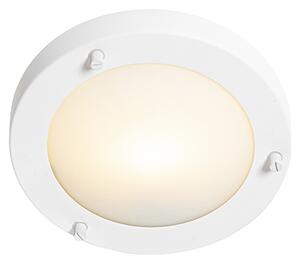 Sodobna stropna svetilka bela 18 cm IP44 - Yuma