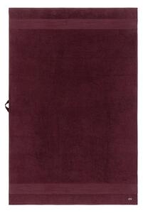 Lacoste Srednje velika bombažna brisača Lacoste L LECROCO Bordeaux 100 x 150 cm
