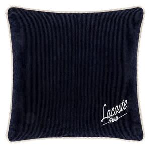 Lacoste Bombažna prevleka za blazino Lacoste L VELVET Marine 45 x 45 cm
