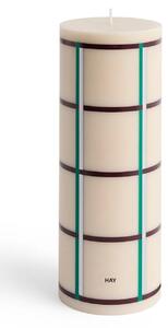 HAY Dekorativna sveča HAY Column Candle 9 x 25 cm