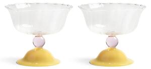 &k amsterdam Komplet skodelic za sladice &k amsterdam tulip 300 ml 2-pack