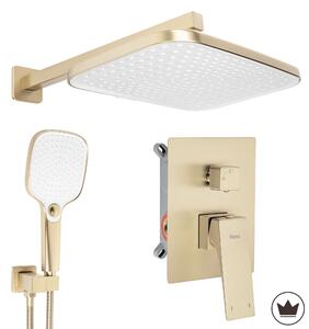 Komplet za tuširanje za vgradnjo Rea Joe Brush Gold + BOX