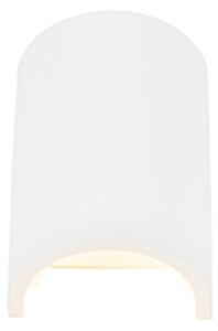 Pametna stenska svetilka bela okrogla vklj. Zigbee G9 - Colja Novo