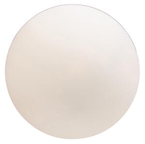 Pametna skandinavska viseča svetilka srebrna z opalnim steklom 50 cm vklj. WiFi A60 - Ball 50