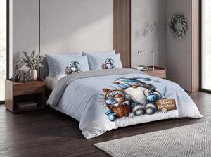 3D posteljnina iz mikrovlaken FROSTY GNOME barvna Dimenzije posteljnine: 2 ks 70 x 90 cm | 140 x 200 cm