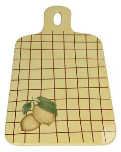 Okrasni pladenj home & lifestyle Lemon 1,5 x 23 x 40,5 cm