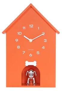 Karlsson Stenska ura z zvokom Karlsson Dog House 36,5 x 26,5 cm