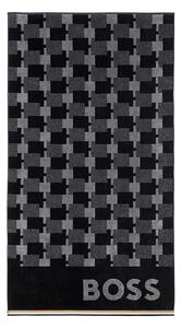 BOSS Bombažna brisača za plažo BOSS CUBO 90 x 160 cm