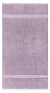 Ralph Lauren Srednje velika bombažna brisača Ralph Lauren DULANEY Lilac 75 x 137 cm