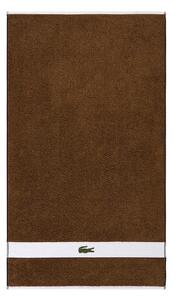 Lacoste Majhna bombažna brisača Lacoste LCASUAL Pecan 55 x 100 cm